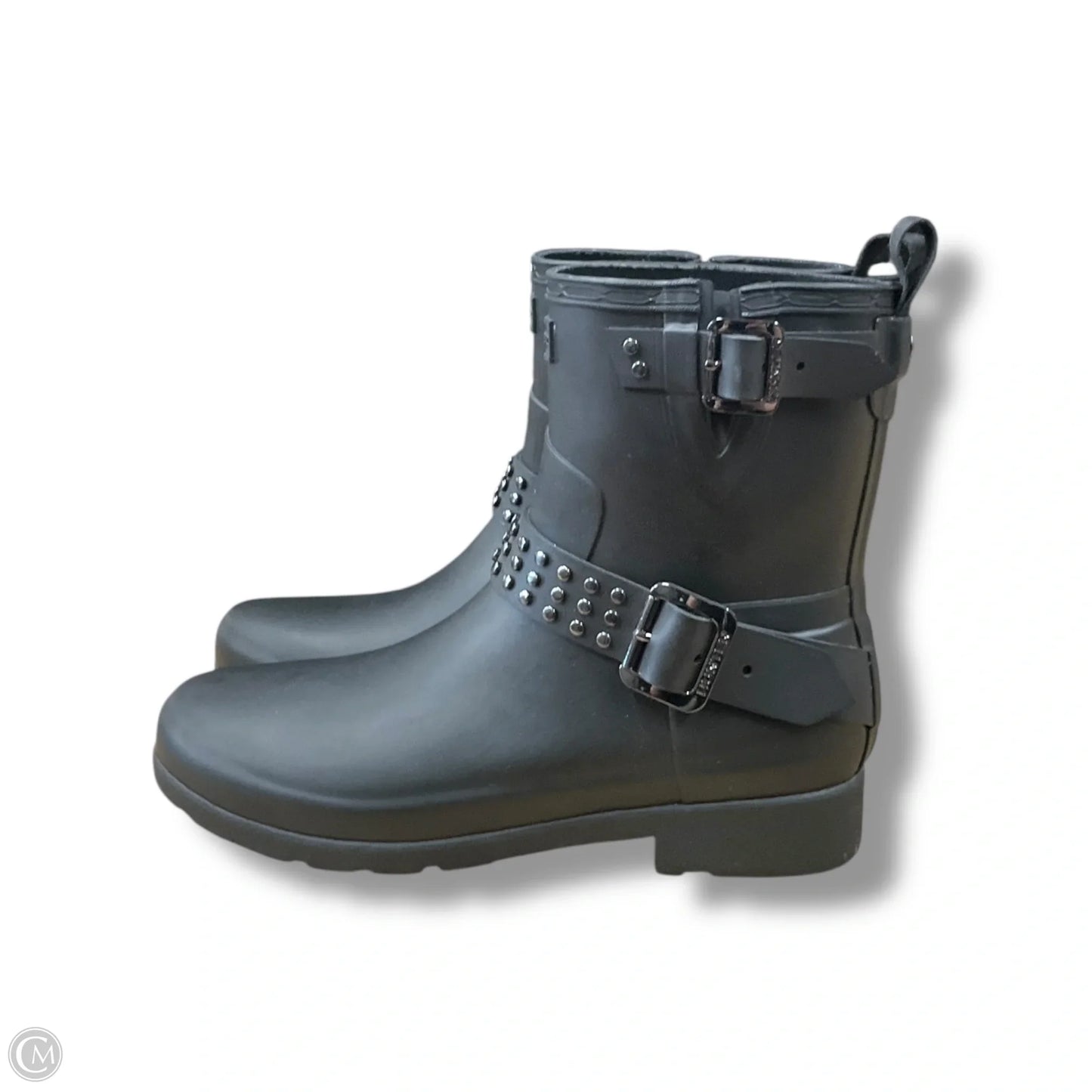 Boots Rain By Hunter In Black, Size: 8