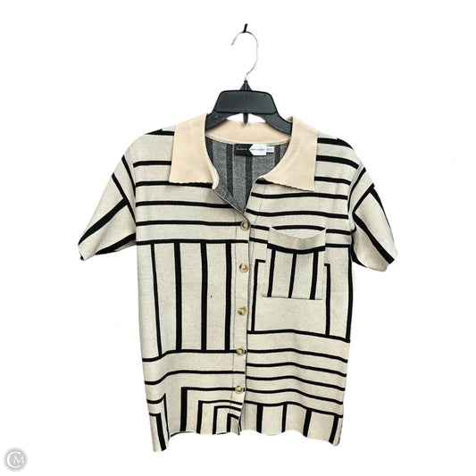 Top Short Sleeve By Clothes Mentor In Striped Pattern, Size: Xs