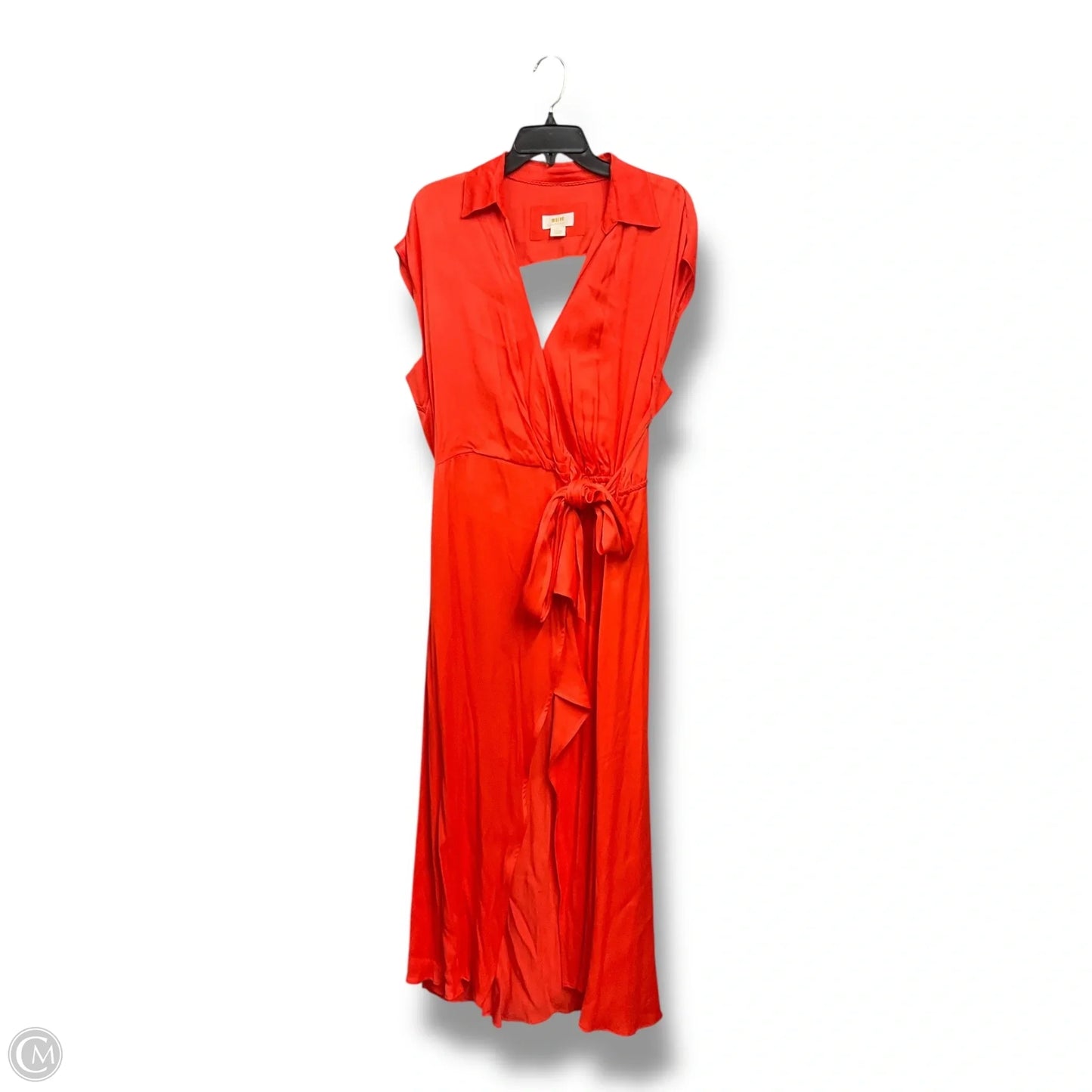 Dress Casual Maxi By Maeve In Orange, Size: L