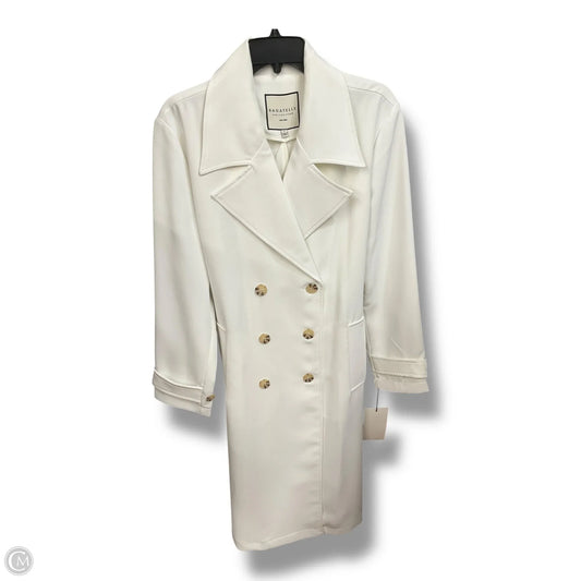 Coat Peacoat By Bagatelle In White, Size: L