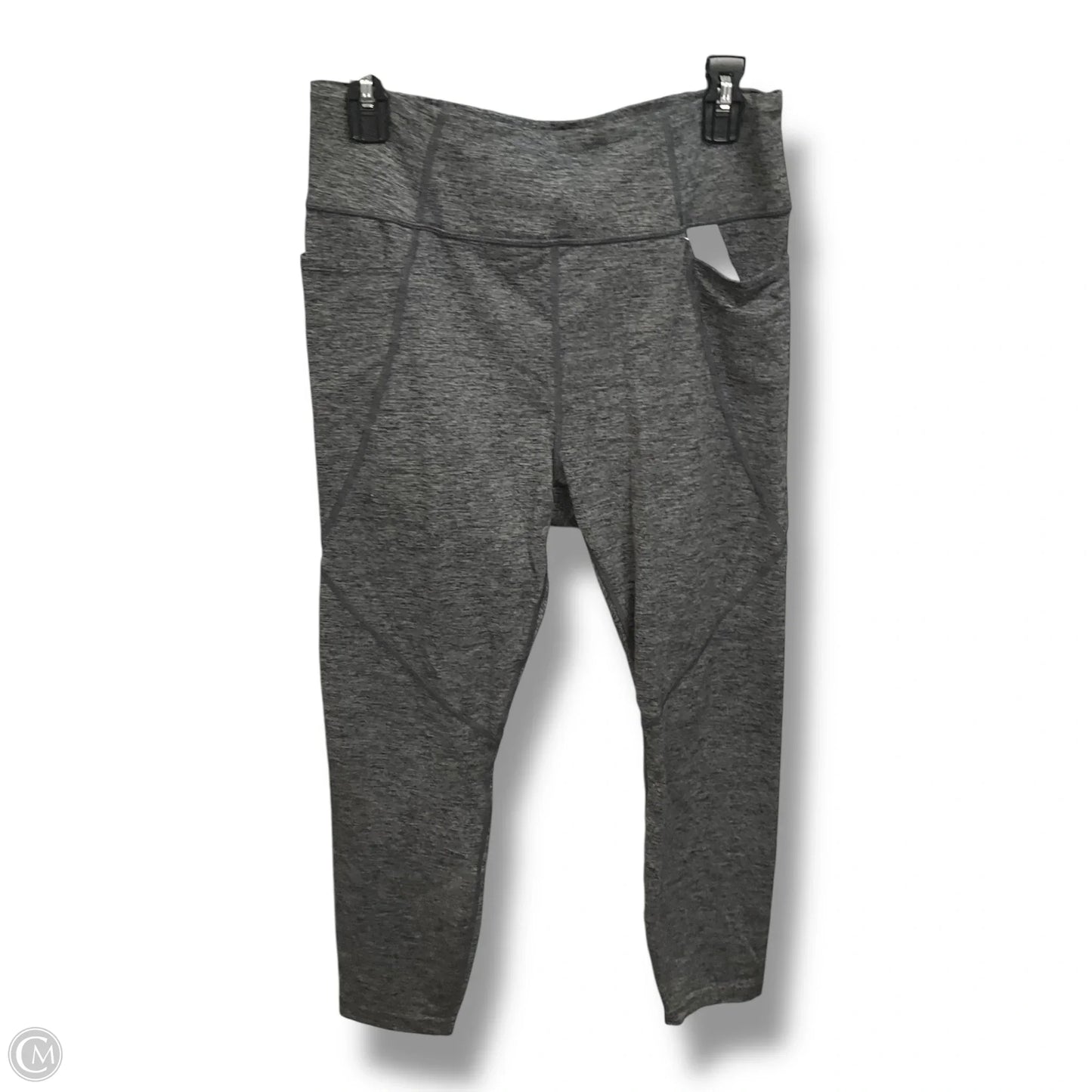 Athletic Leggings By Joy Lab In Grey, Size: L