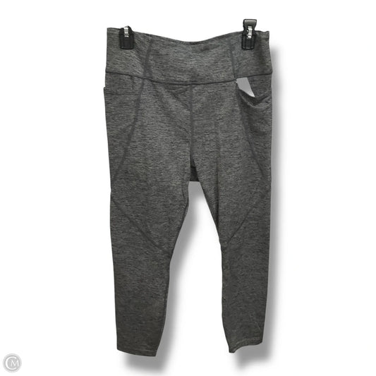 Athletic Leggings By Joy Lab In Grey, Size: L