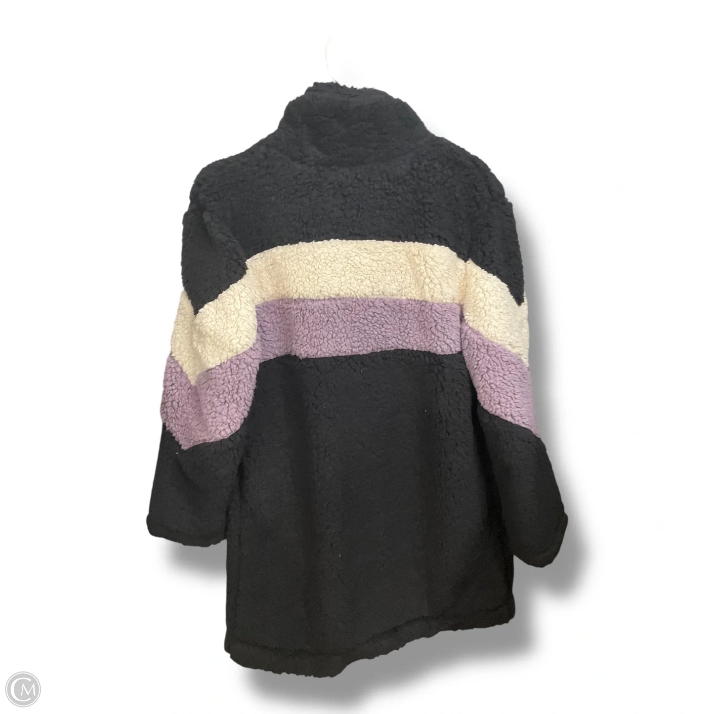 Jacket Faux Fur & Sherpa By Love Tree In Multi-colored, Size: M