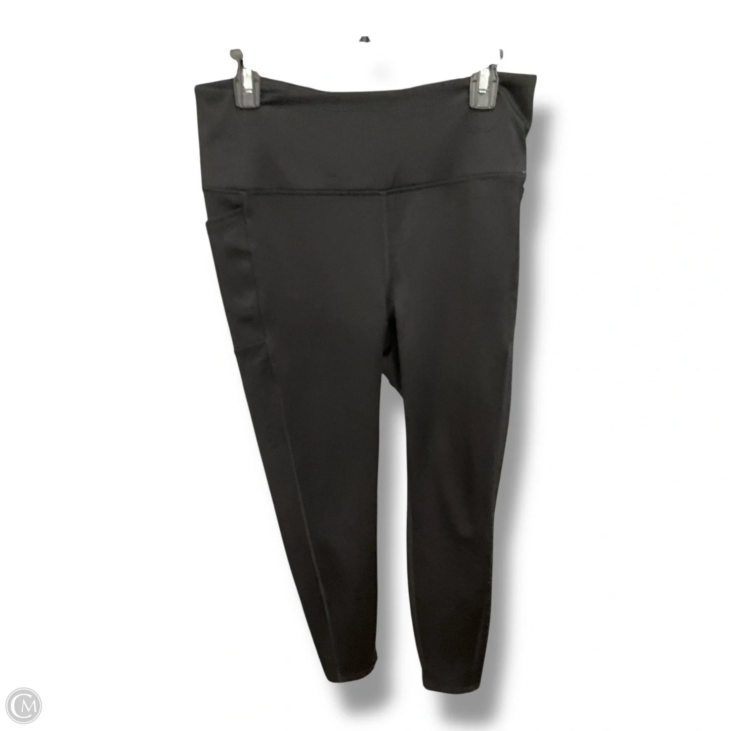 Athletic Leggings By Spyder In Black, Size: Xl