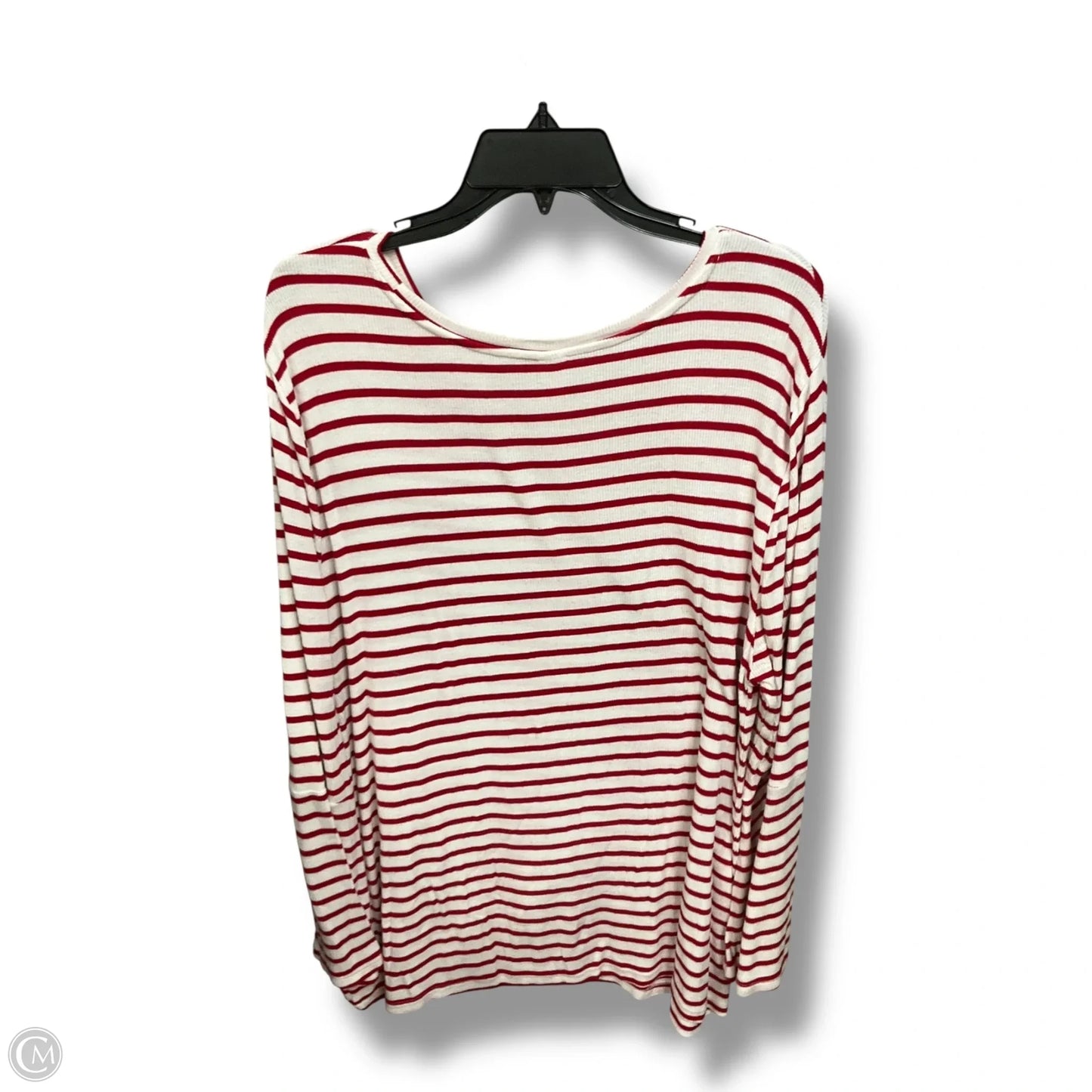 Top Long Sleeve By Old Navy In Striped Pattern, Size: Xxl