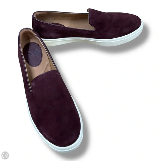 Shoes Flats By Sofft In Maroon, Size: 7.5