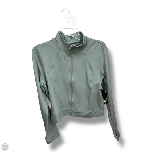Athletic Jacket By 90 Degrees By Reflex In Green, Size: Xxl