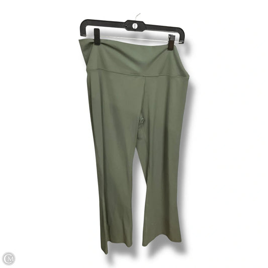 Athletic Leggings By Avia In Green, Size: Xl