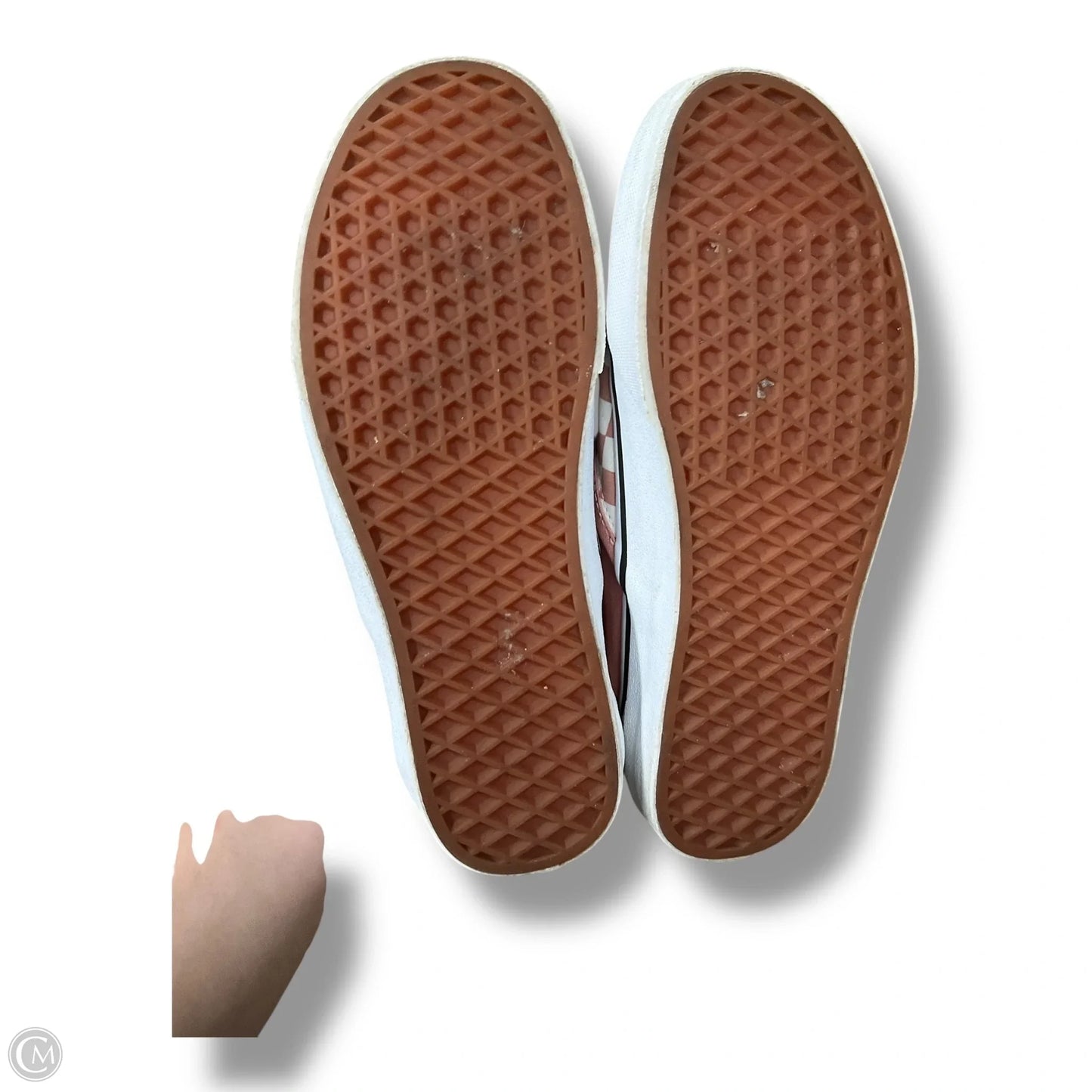 Shoes Flats By Vans In Checkered Pattern, Size: 10