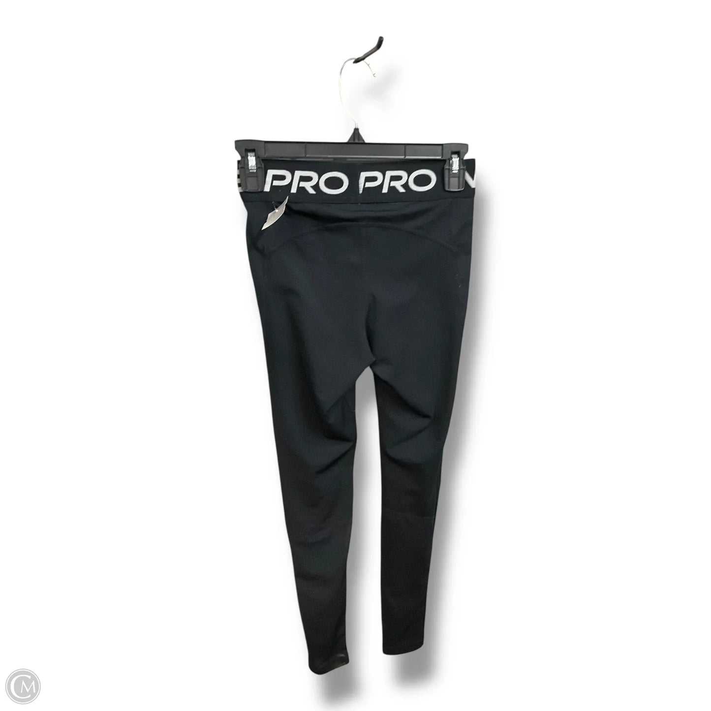 Athletic Leggings By Nike Apparel In Black, Size: S
