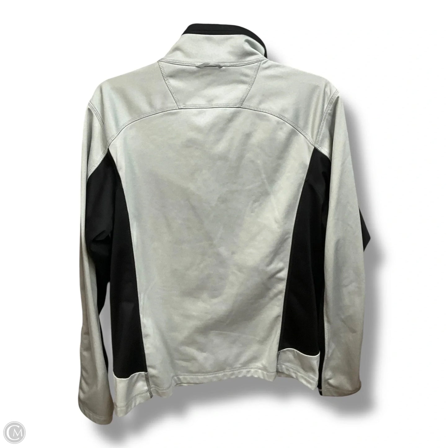 Athletic Jacket By The North Face In Grey, Size: M