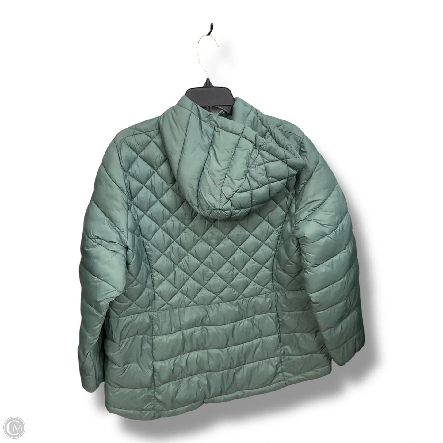 Jacket Puffer & Quilted By Zero Xposure In Green, Size: 1x