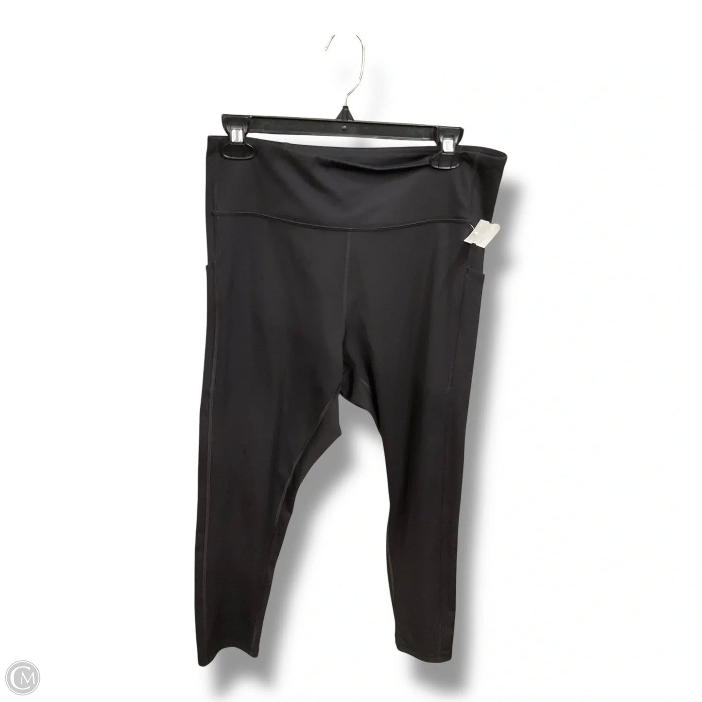 Athletic Leggings By Tek Gear In Black, Size: Xl