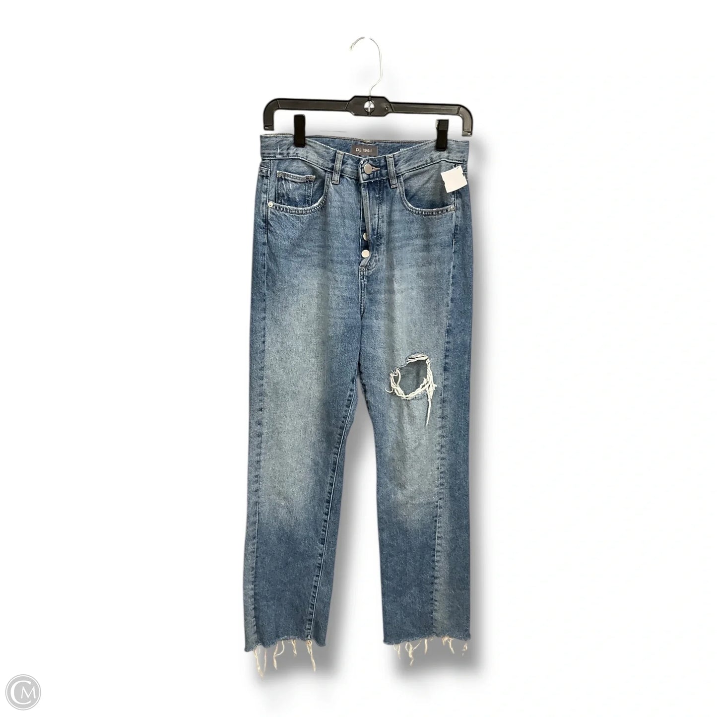 Jeans Straight By Dl1961 In Blue Denim, Size: 2