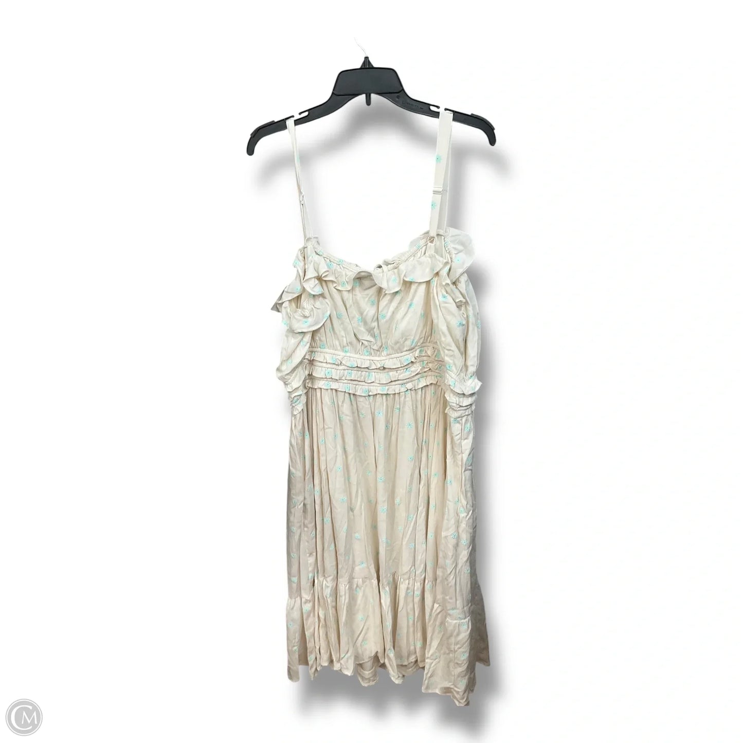 Dress Casual Midi By Torrid In Cream, Size: 3x