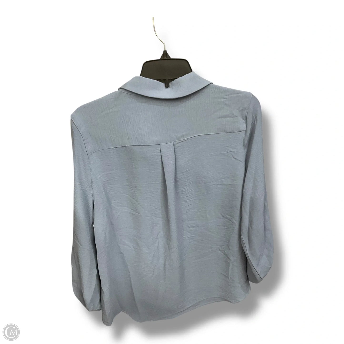 Blouse Long Sleeve By Laundry In Blue, Size: M