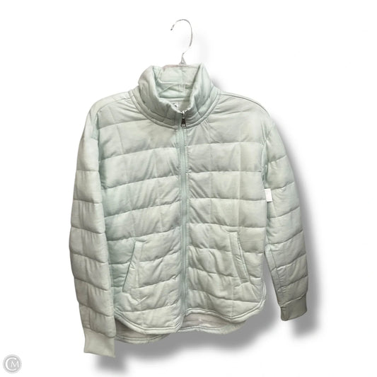 Jacket Puffer & Quilted By Rbx In Aqua, Size: M