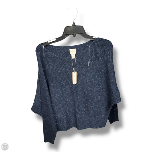 Sweater By Chicos In Blue, Size: L