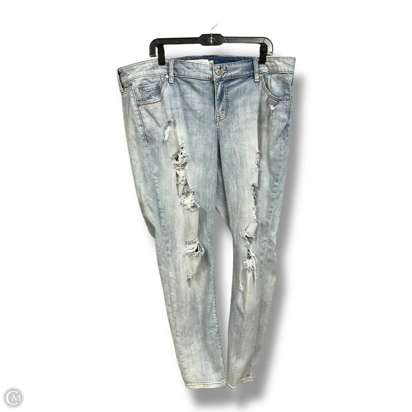 Jeans Skinny By Torrid In Blue Denim, Size: 20