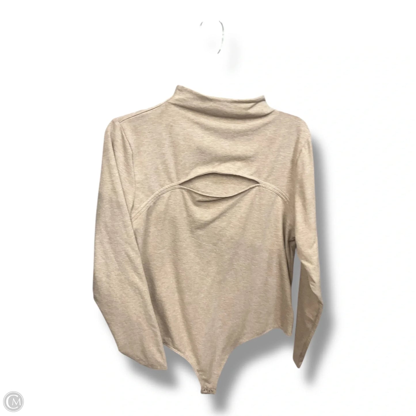 Bodysuit By Express In Mauve, Size: Xl