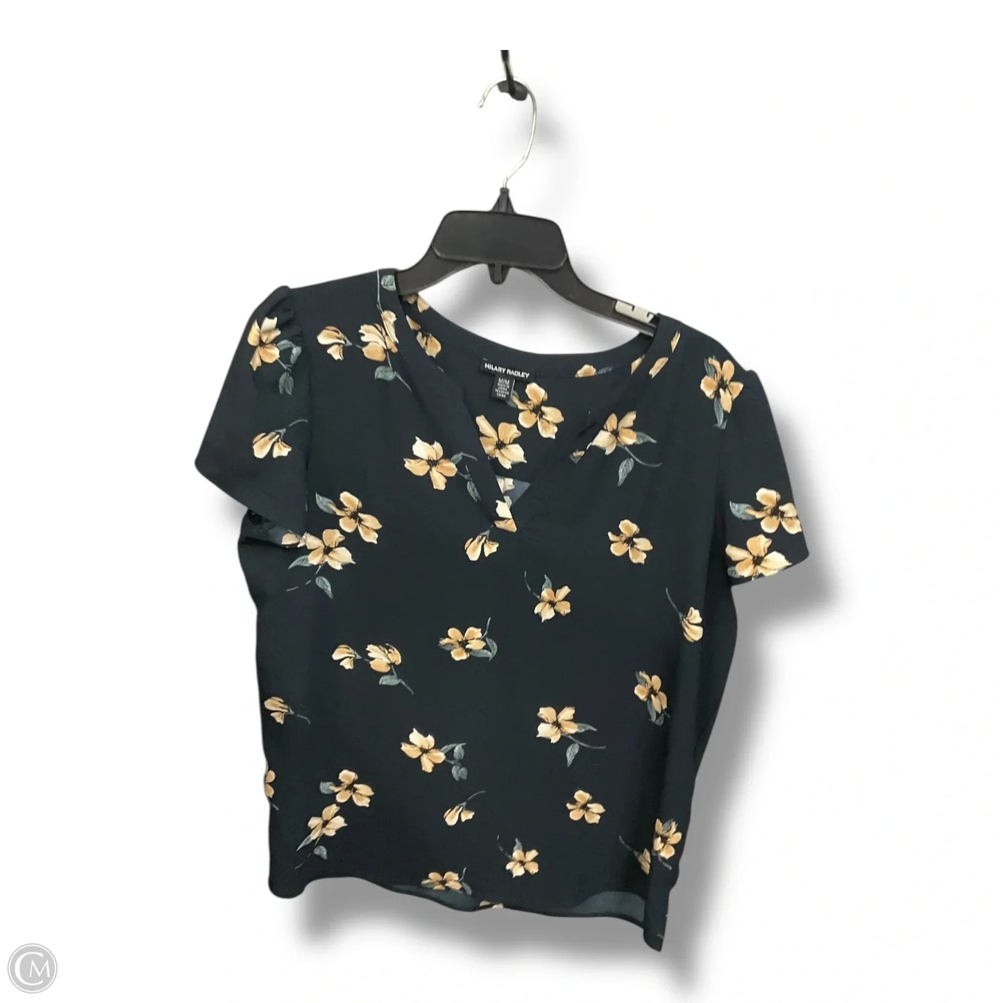 Top Sleeveless By Hilary Radley In Floral Print, Size: M