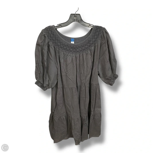 Dress Casual Short By Old Navy In Grey, Size: L