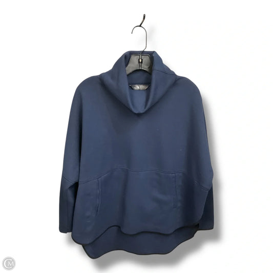 Athletic Sweatshirt Collar By The North Face In Navy, Size: S