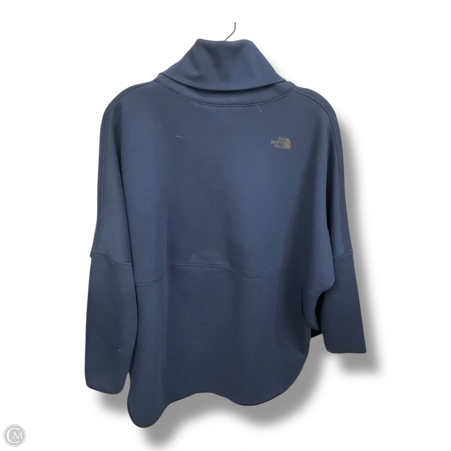 Athletic Sweatshirt Collar By The North Face In Navy, Size: S
