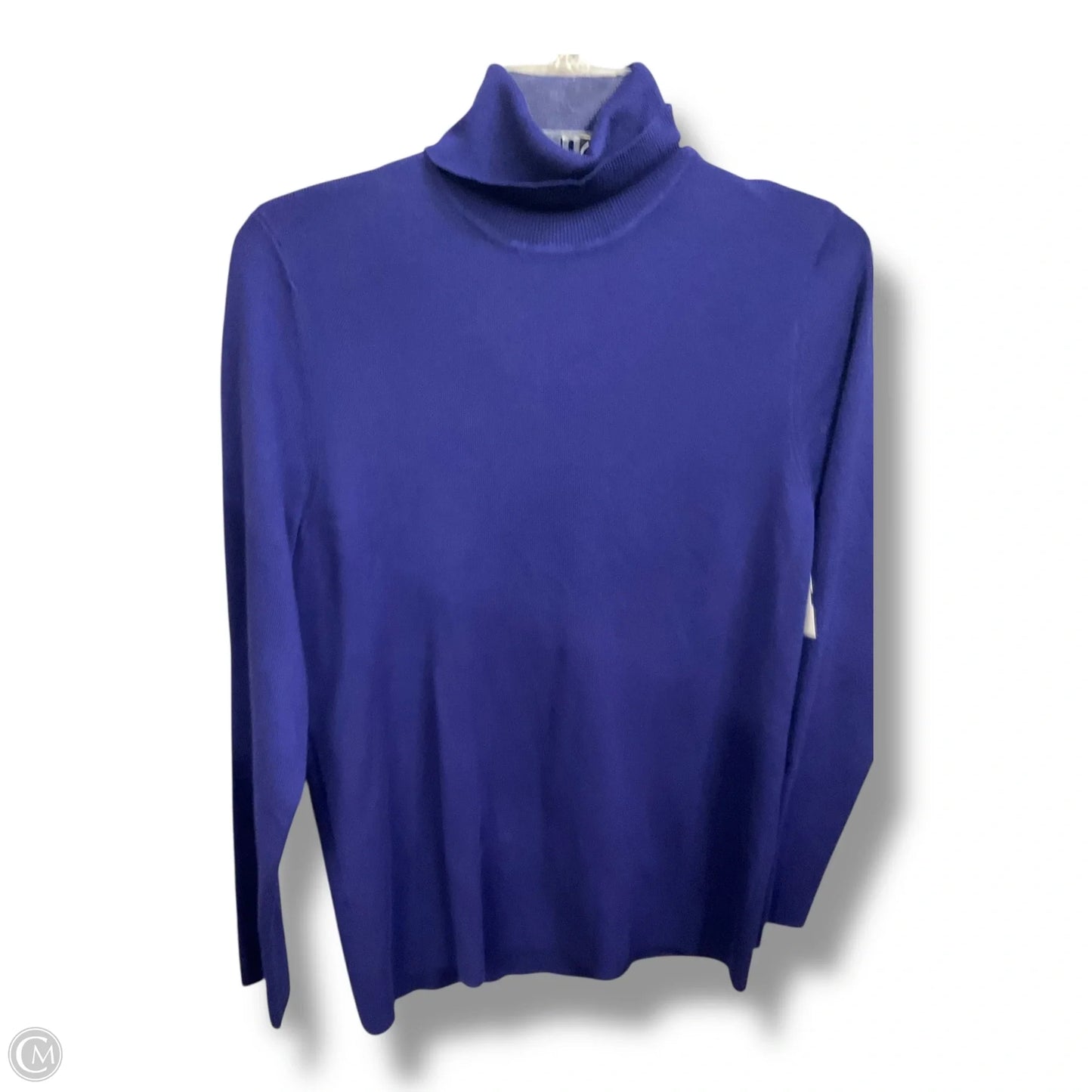 Top Long Sleeve By Chicos In Blue, Size: L