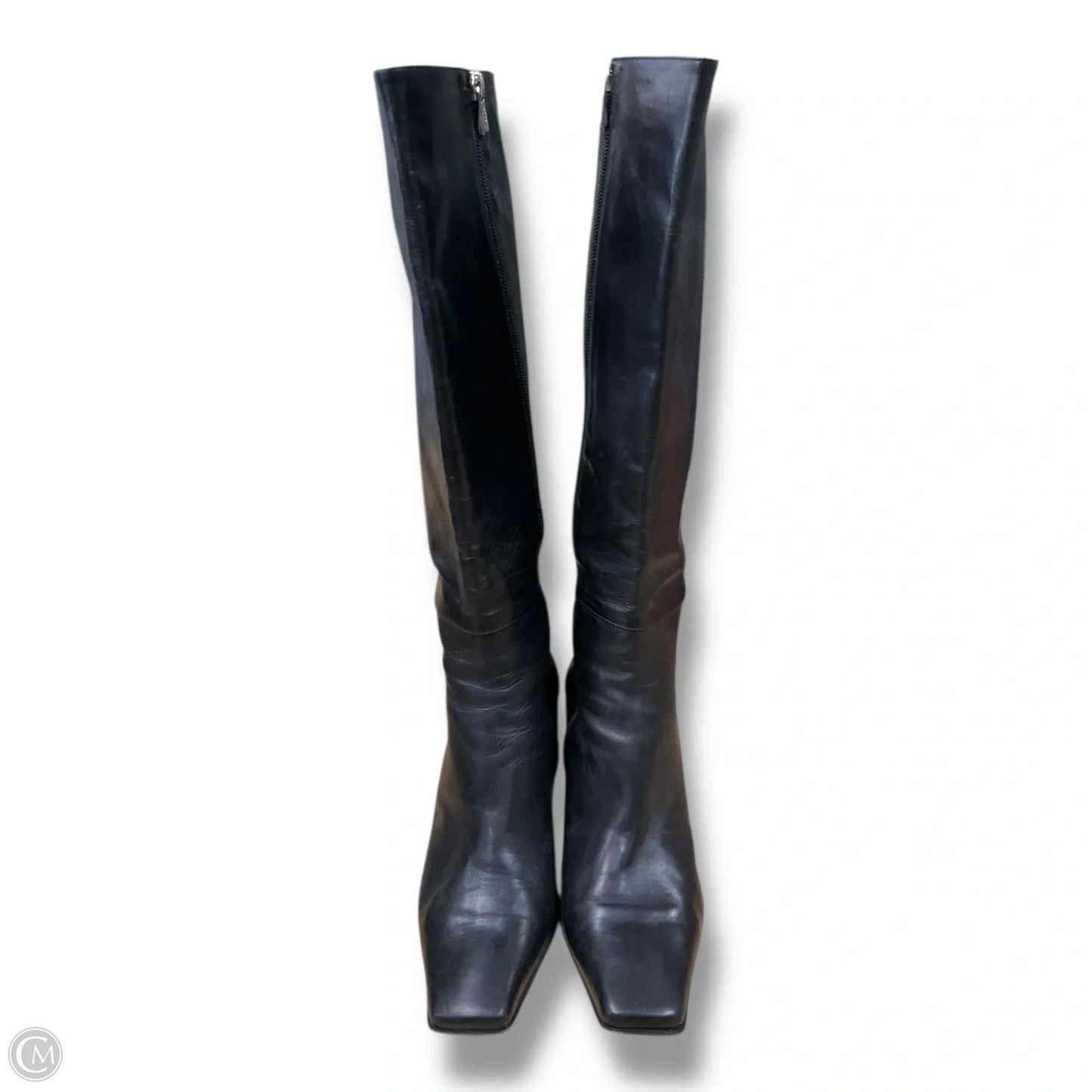 Boots Mid-calf Heels By Bally In Black, Size: 8