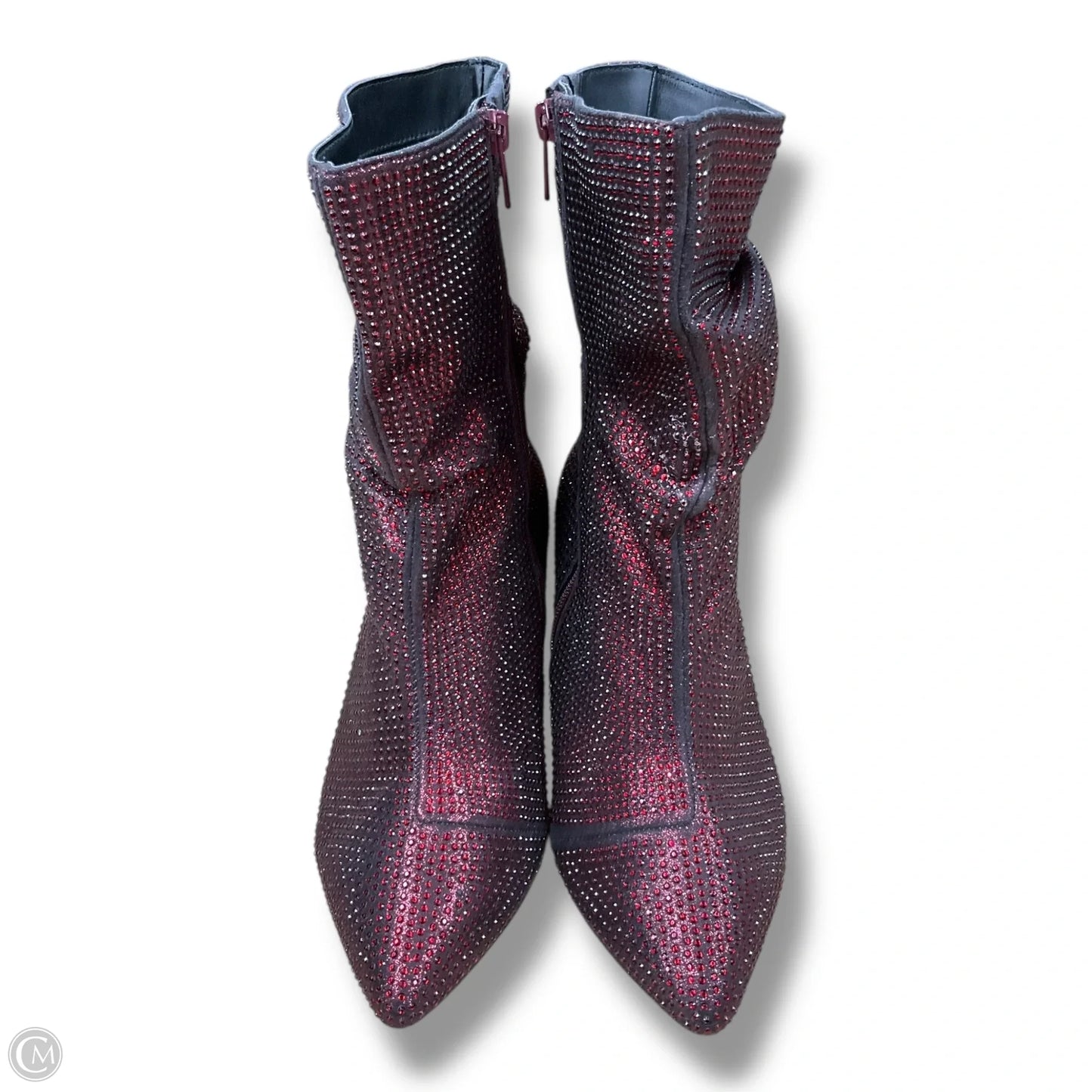 Boots Ankle Heels By Torrid In Red, Size: 7.5