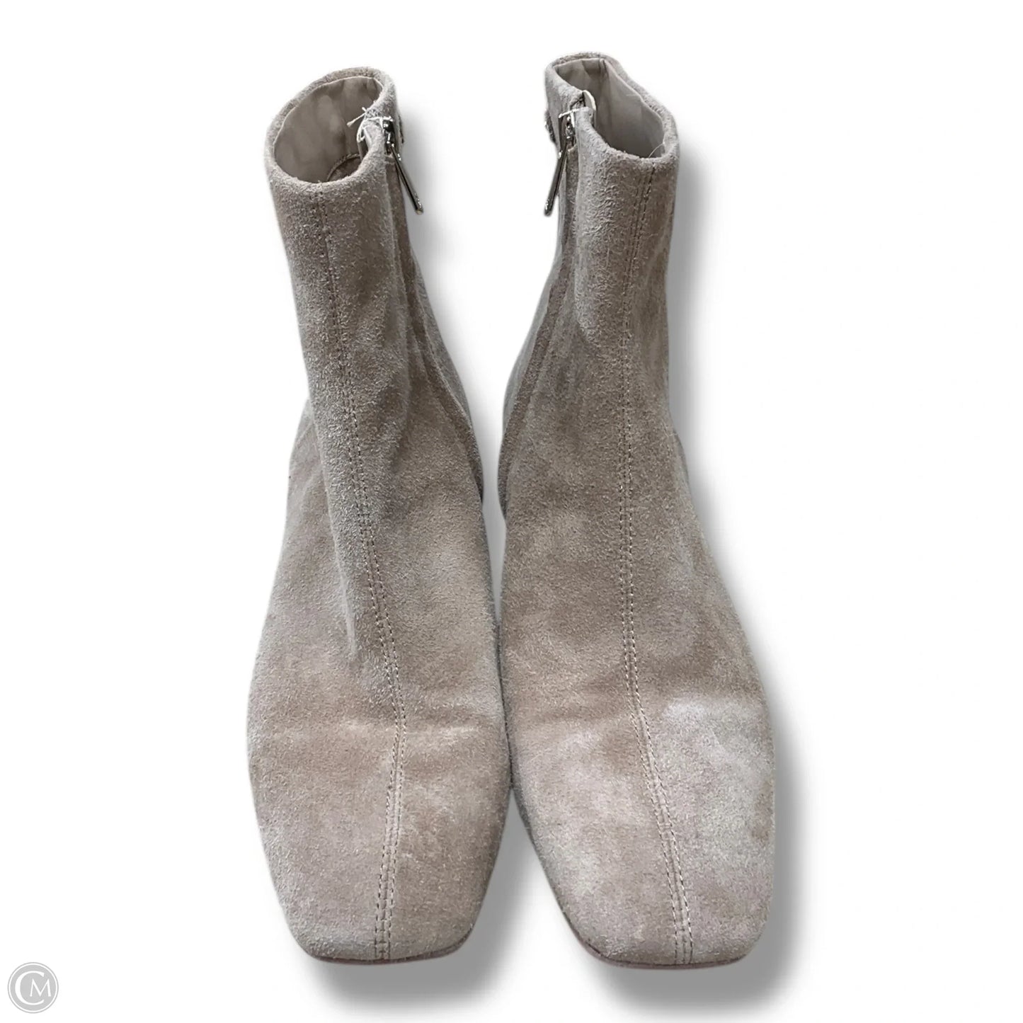 Boots Ankle Heels By Sam Edelman In Tan, Size: 7.5