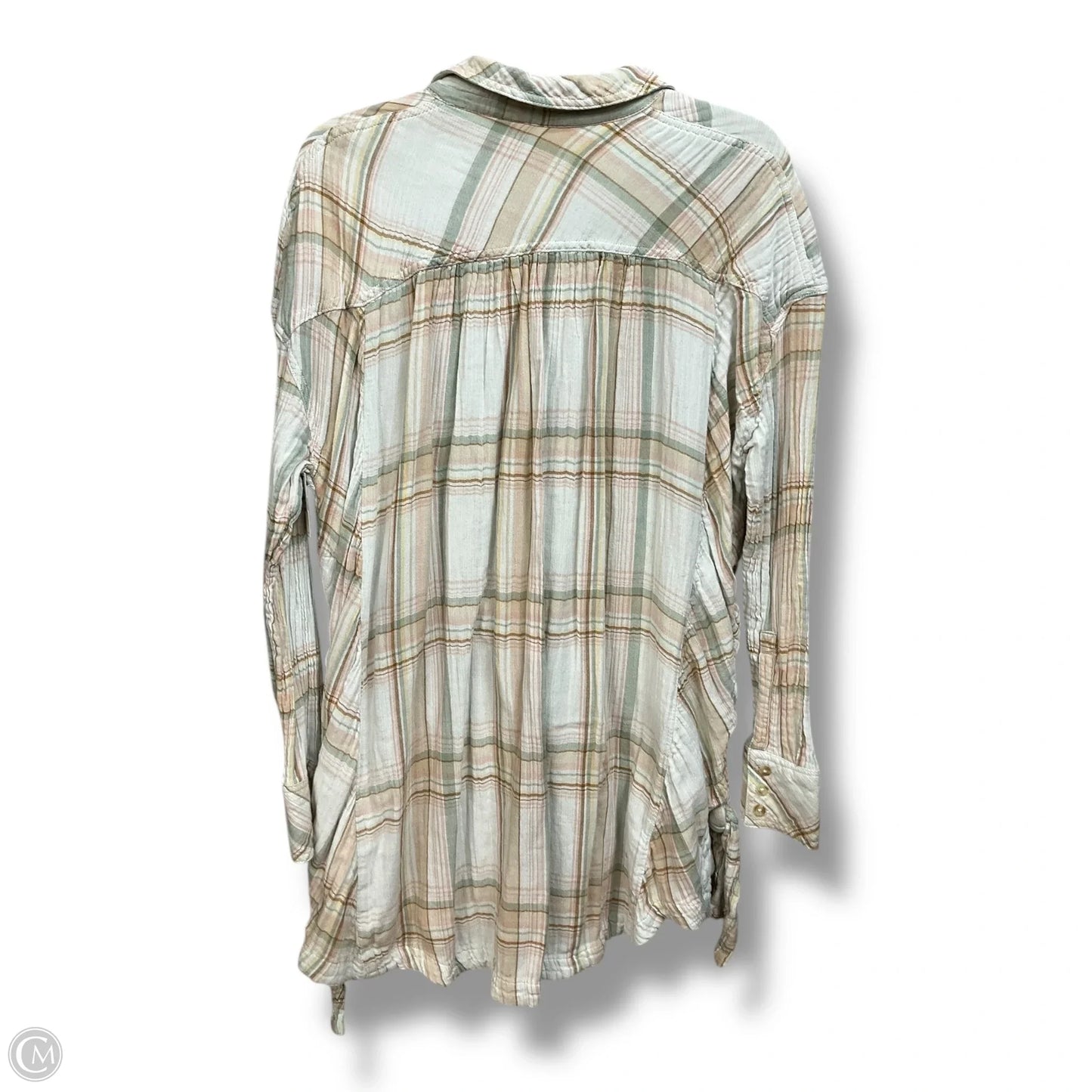 Dress Casual Short By Free People In Plaid Pattern, Size: M