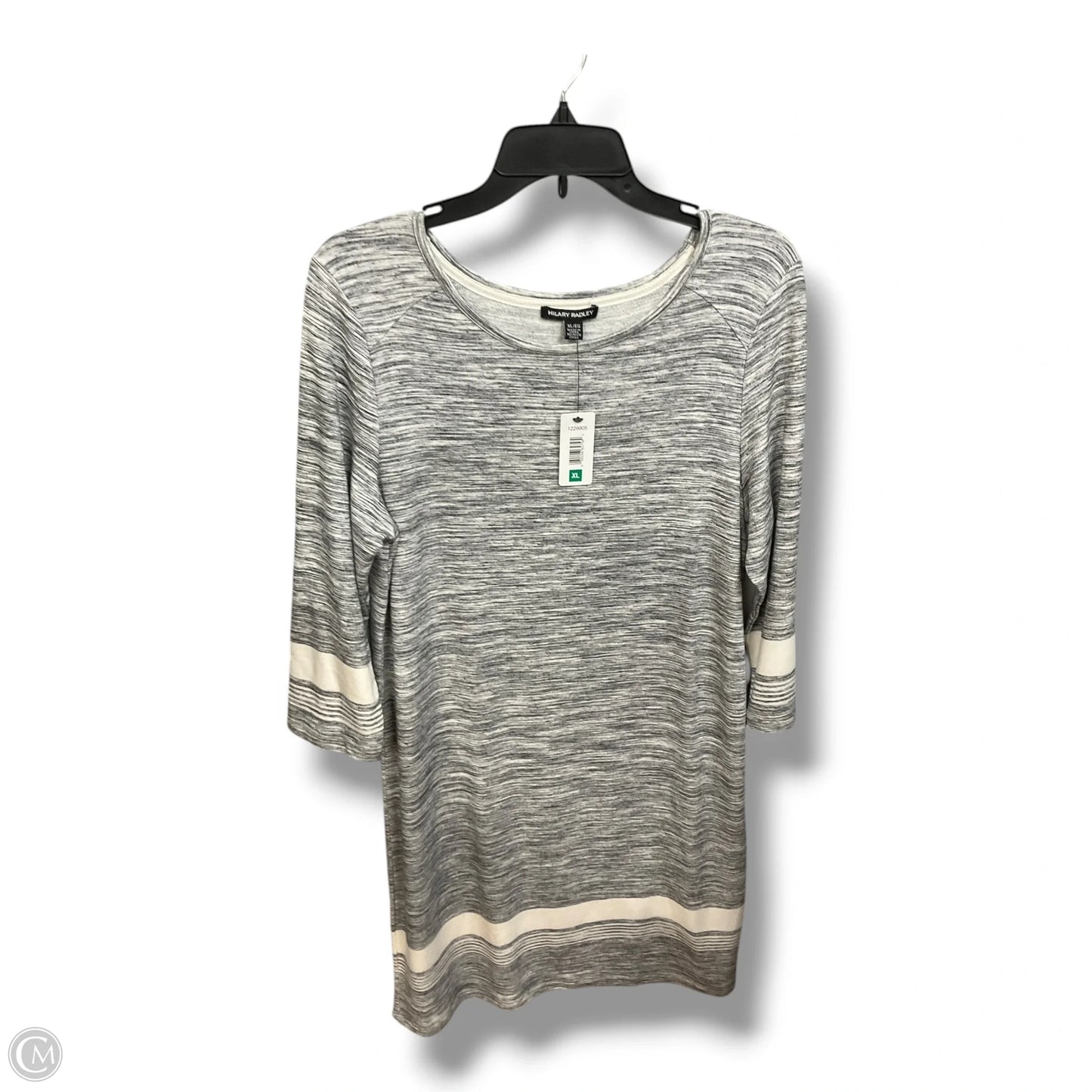 Dress Casual Short By Hilary Radley In Grey, Size: Xl