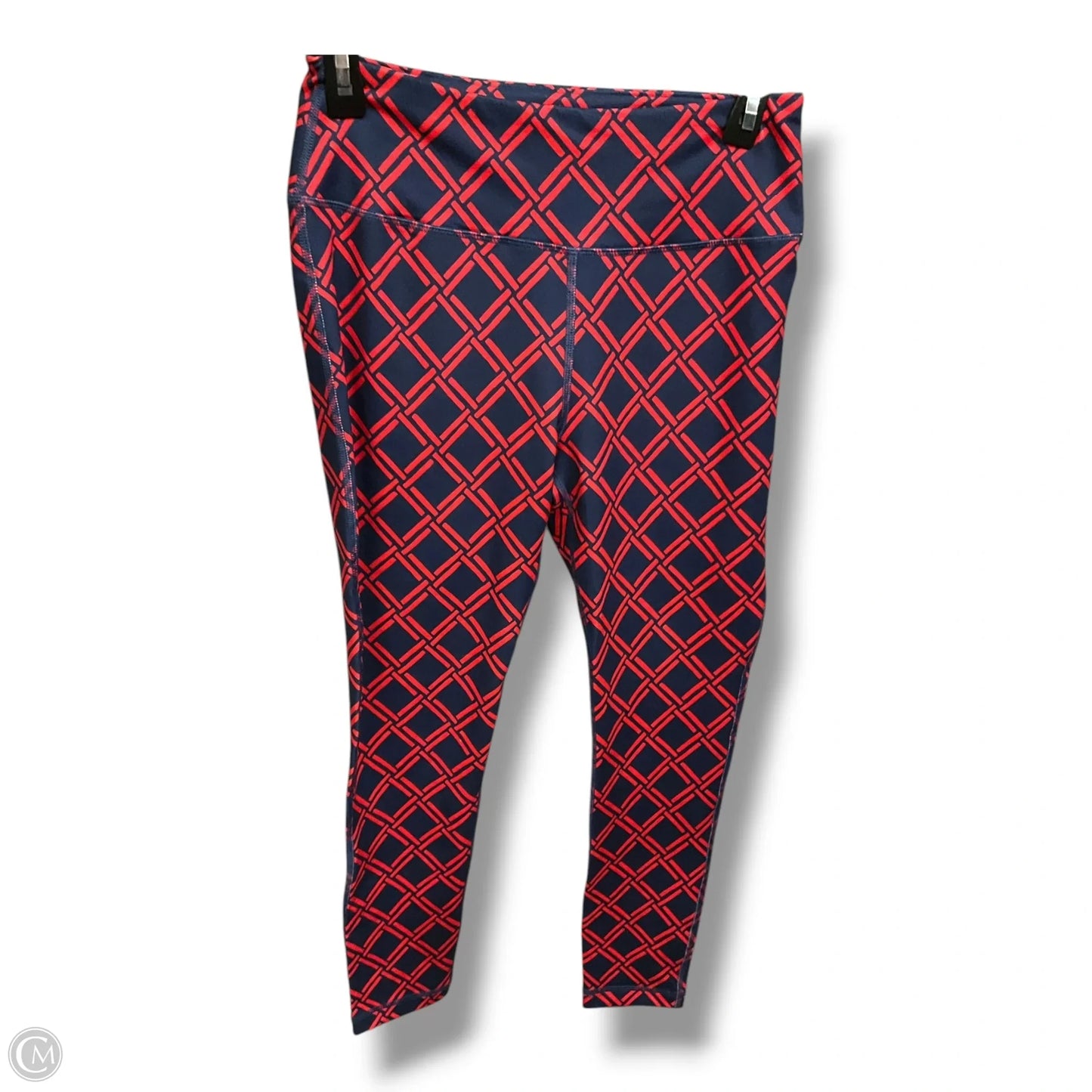 Athletic Leggings By Vineyard Vines In Blue & Red, Size: S