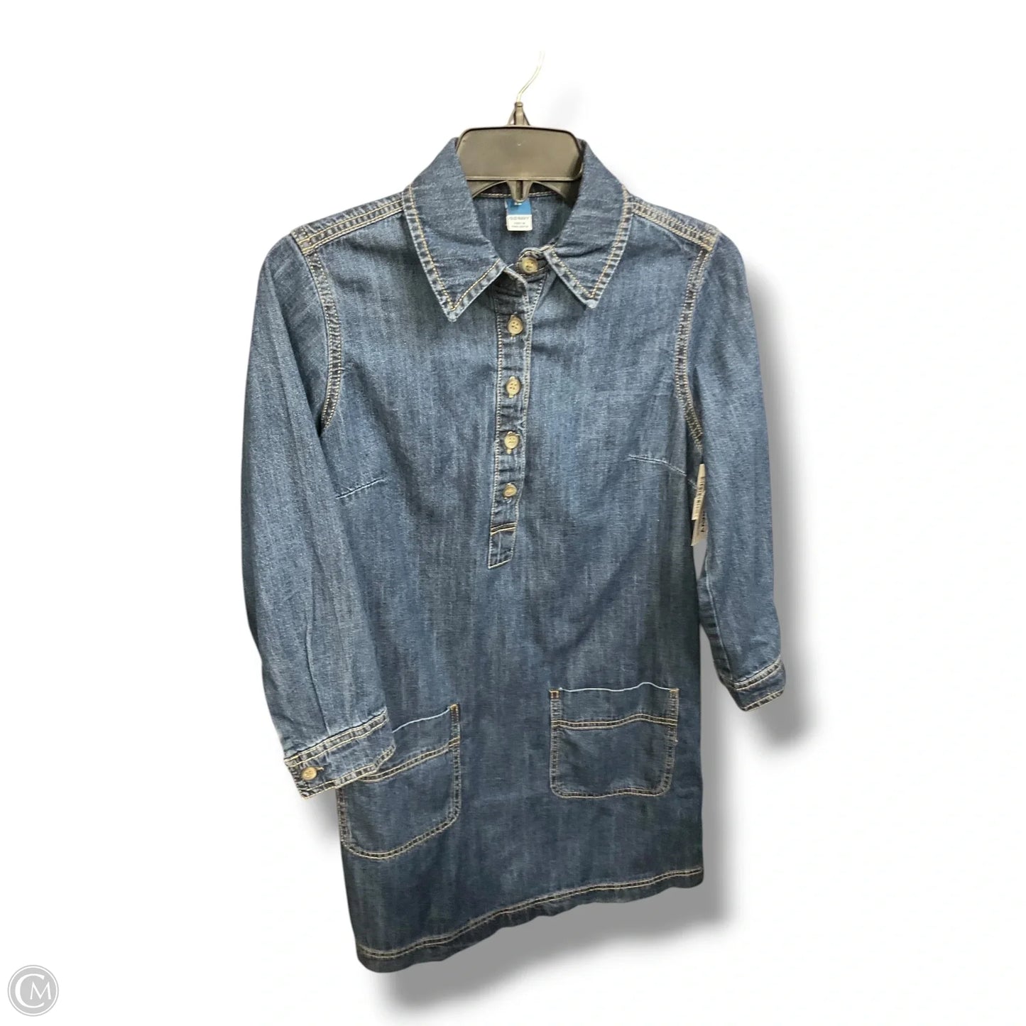 Dress Casual Short By Old Navy In Blue Denim, Size: Xs