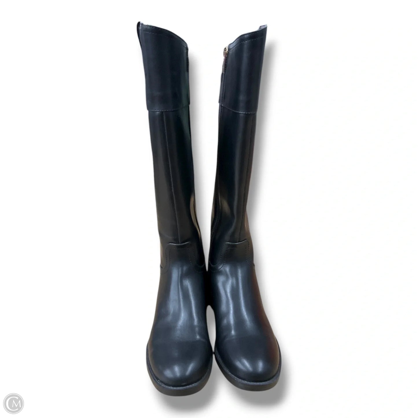 Boots Over-the-knee Flats By Tommy Hilfiger In Black, Size: 7