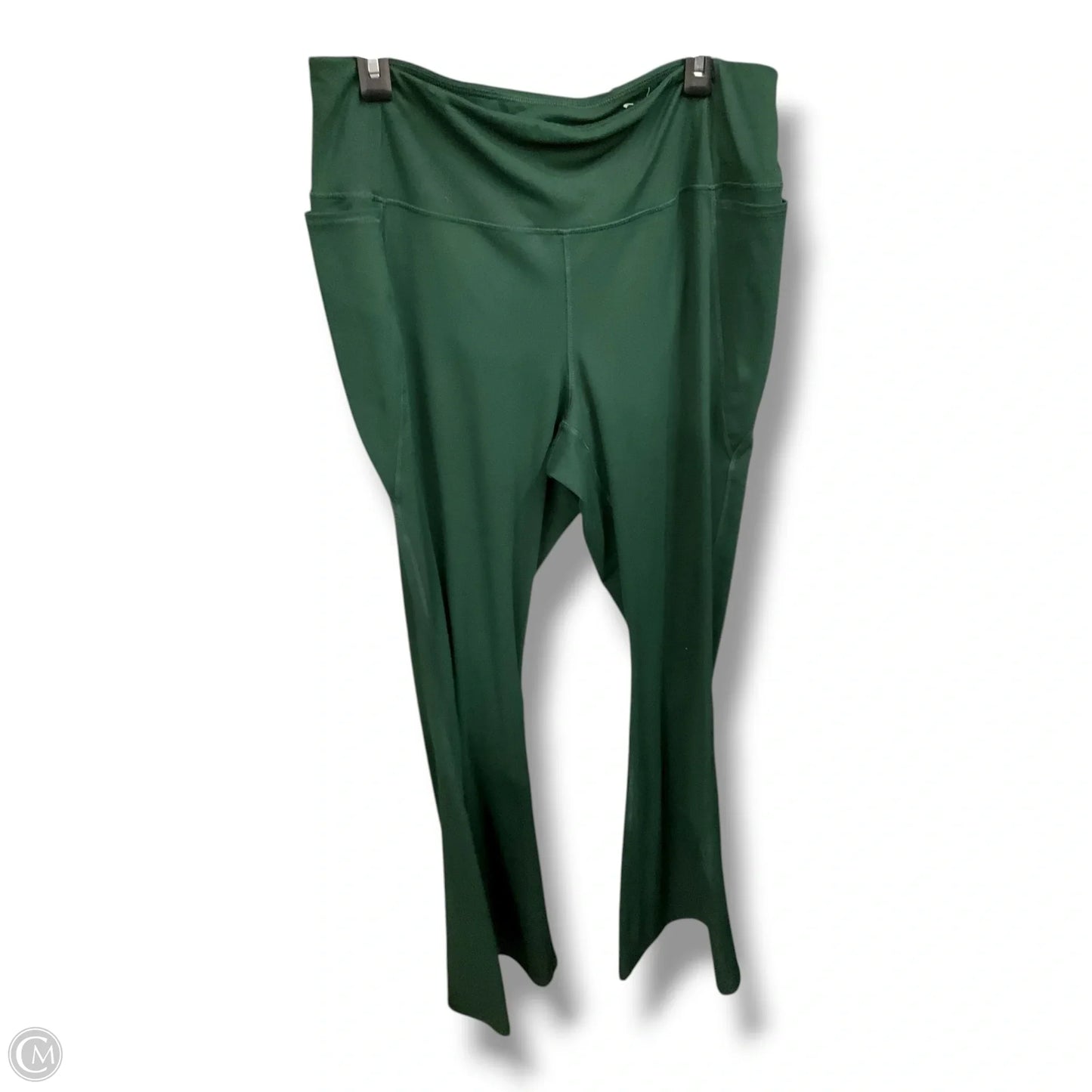 Athletic Leggings By Livi Active In Green, Size: 2x