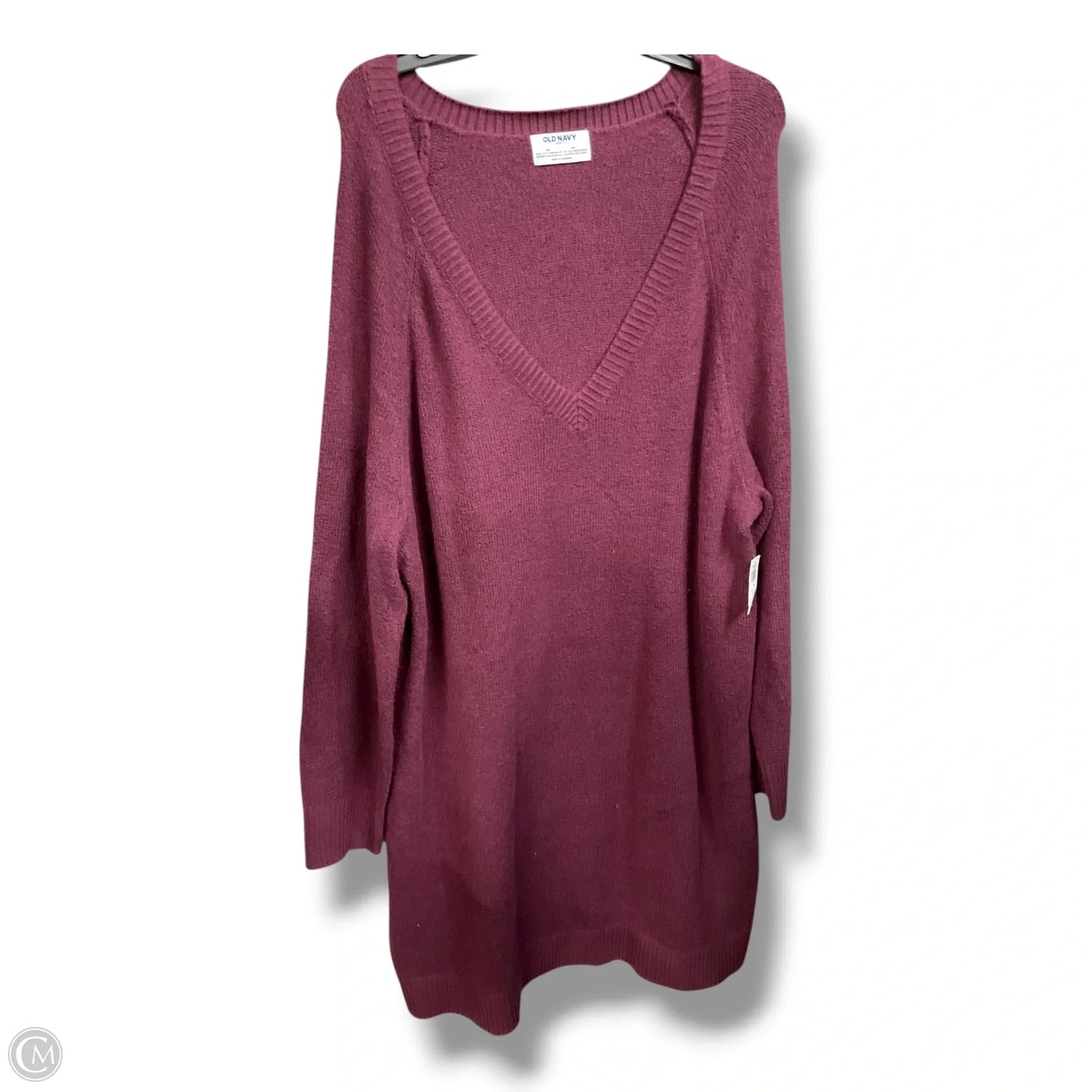 Dress Sweater By Old Navy In Purple, Size: 2x