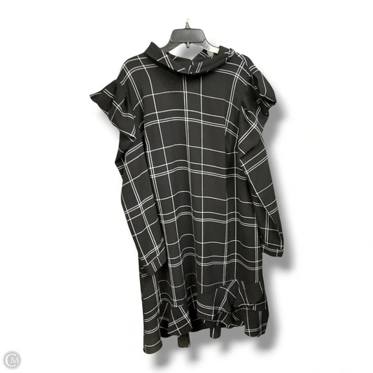 Dress Casual Short By Lane Bryant In Plaid Pattern, Size: 18