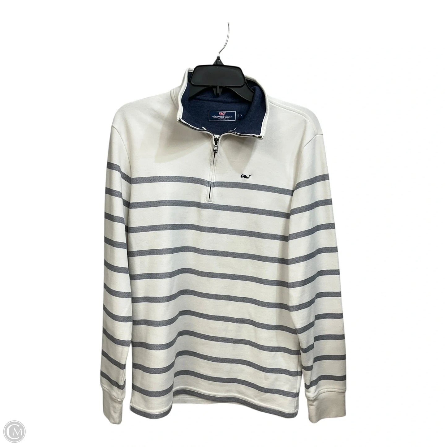 Top Long Sleeve By Vineyard Vines In Striped Pattern, Size: S