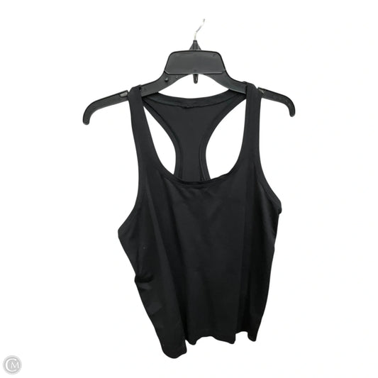 Athletic Tank Top By Lululemon In Black, Size: 12