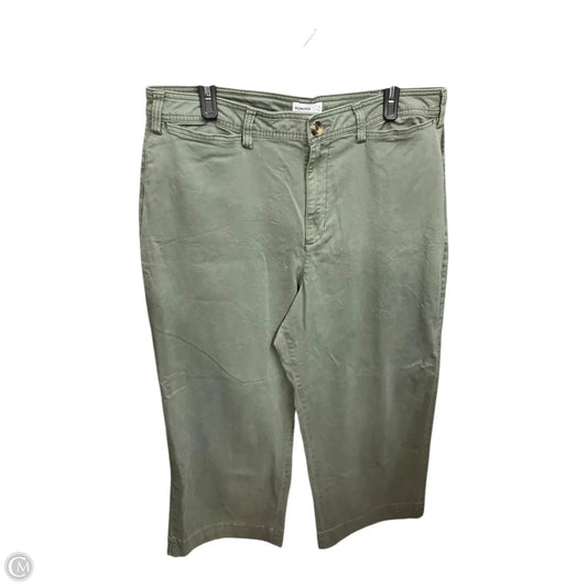 Pants Wide Leg By Sonoma In Green, Size: 18