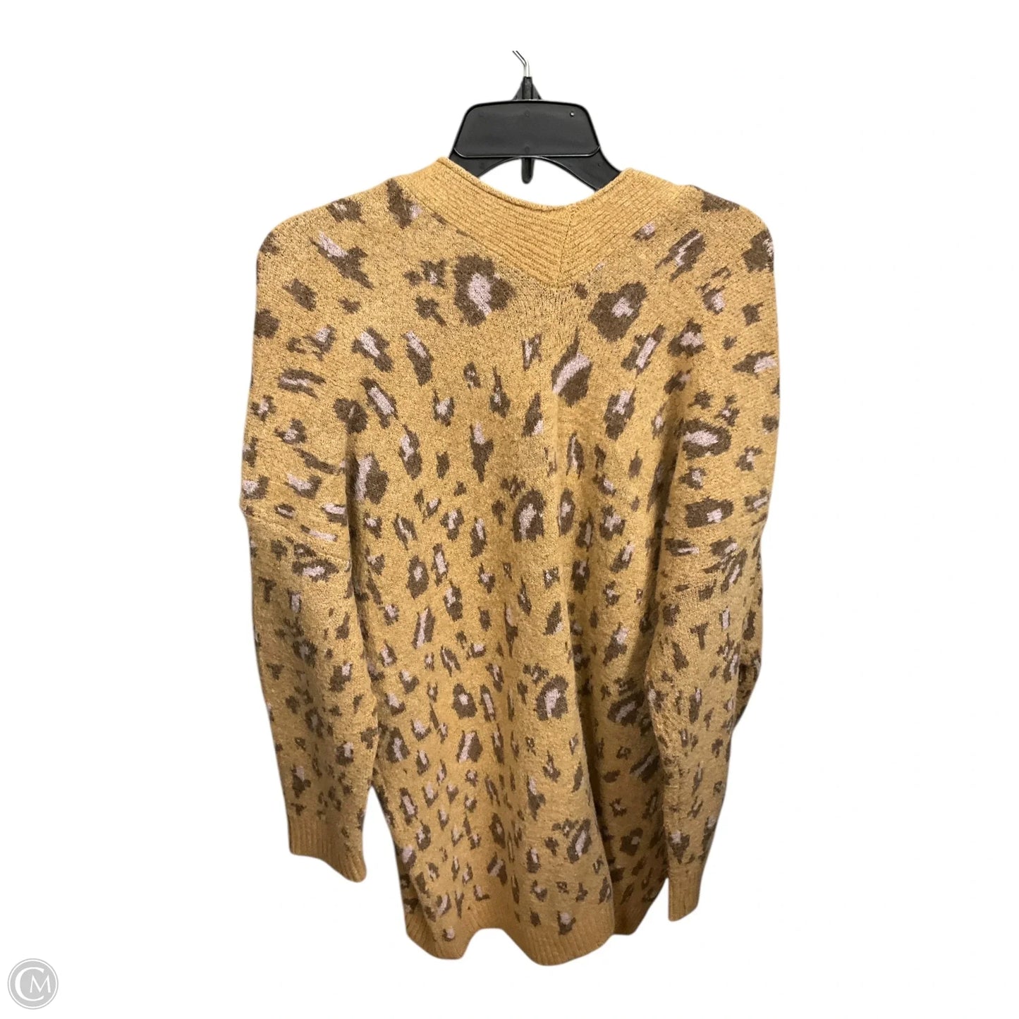 Cardigan By Easel In Animal Print, Size: M