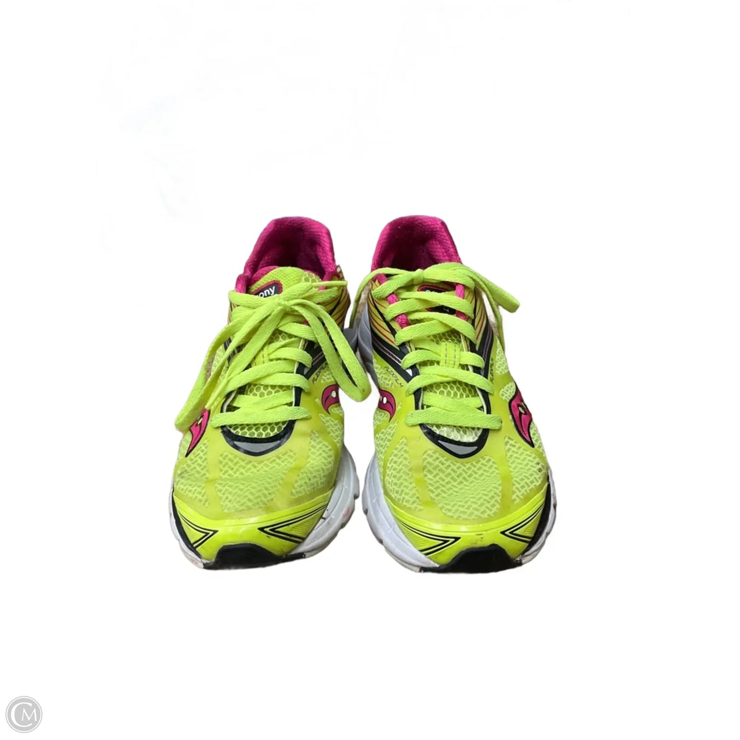 Shoes Athletic By Saucony In Yellow, Size: 7.5
