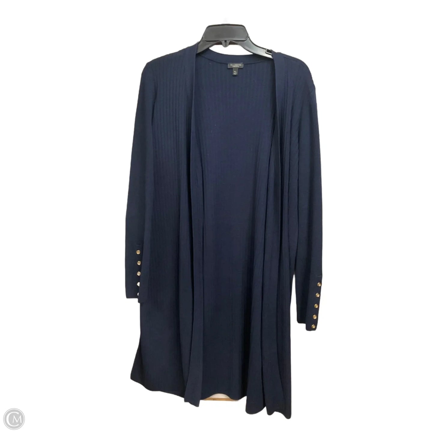 Cardigan By Talbots In Navy, Size: 1x
