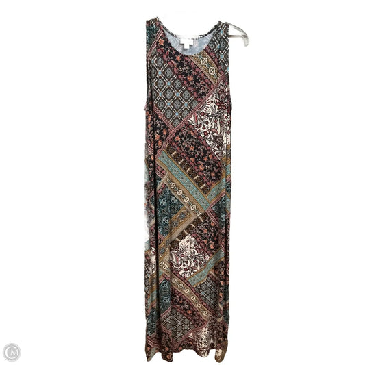 Dress Casual Maxi By J. Jill In Multi-colored, Size: M