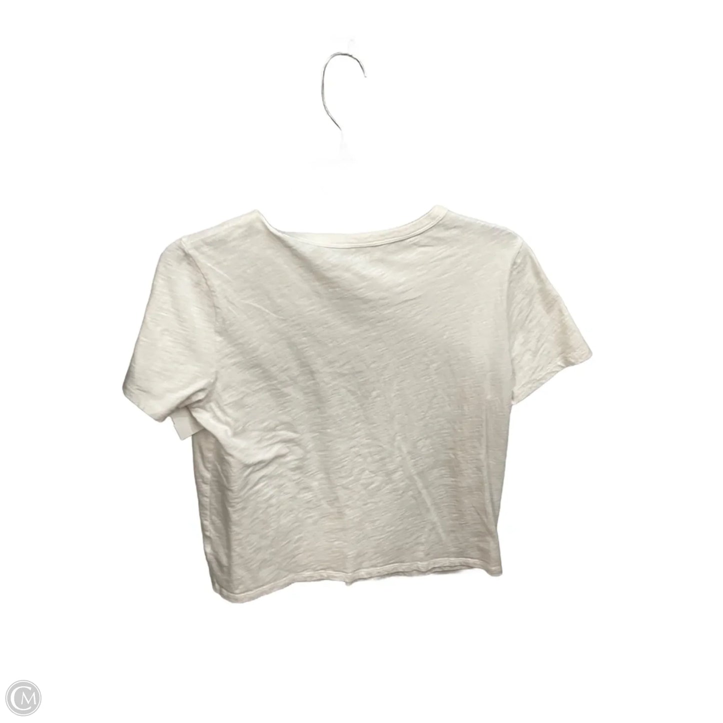 Top Short Sleeve Basic By Old Navy In White, Size: M