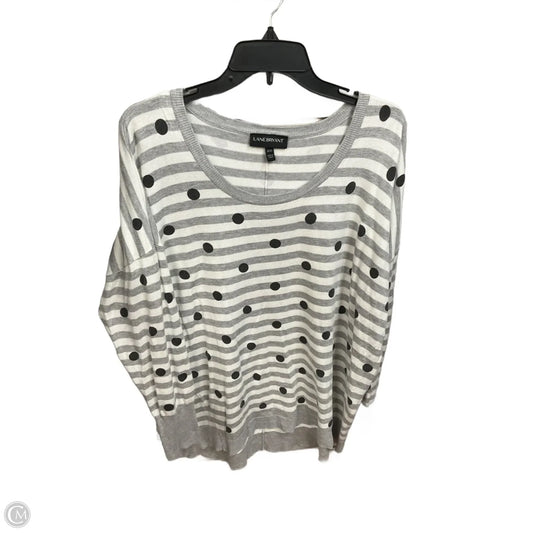 Top Long Sleeve By Lane Bryant In Polkadot Pattern, Size: 2x