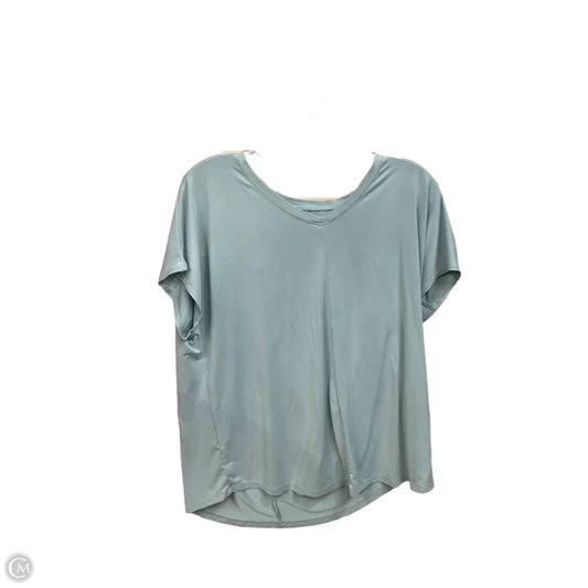 Athletic Top Short Sleeve By 32 Degrees In Blue, Size: L